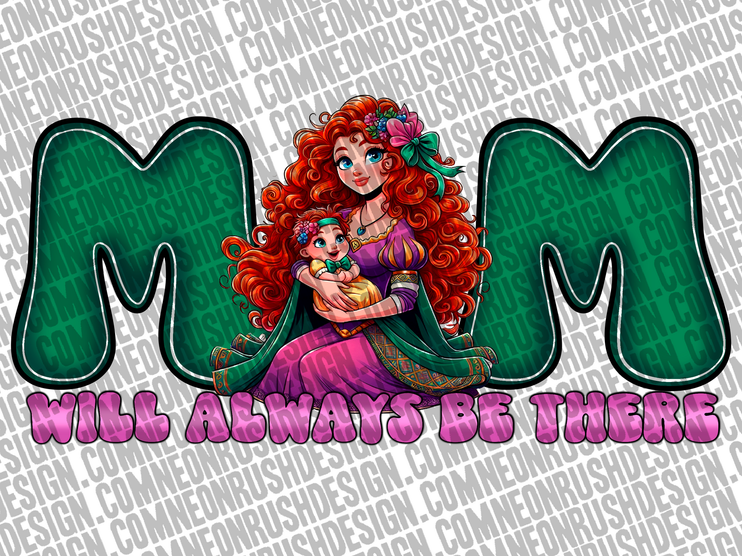 Princess mom solo bundle - 30 files digital download