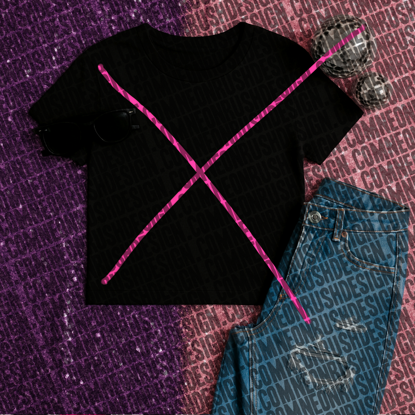 Black tee mock up digital download