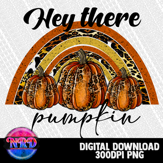 Hey there pumpkin png digital download