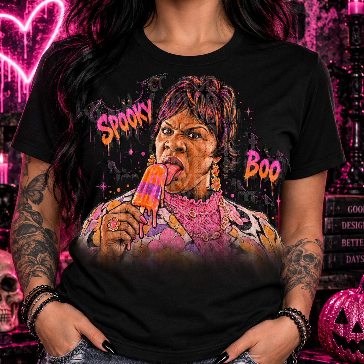 Spooky boo resp.. png digital download