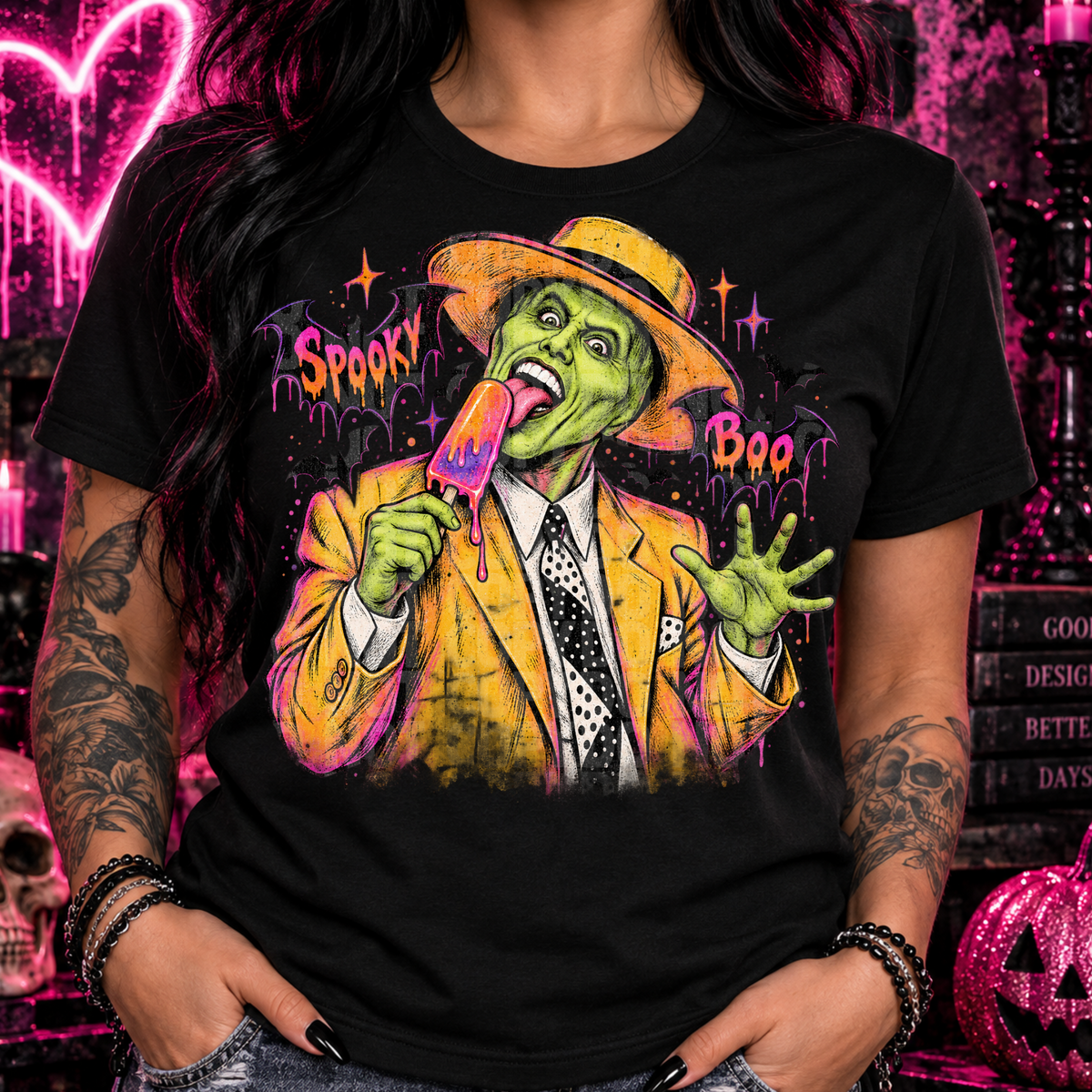 Spooky boo mask png digital download