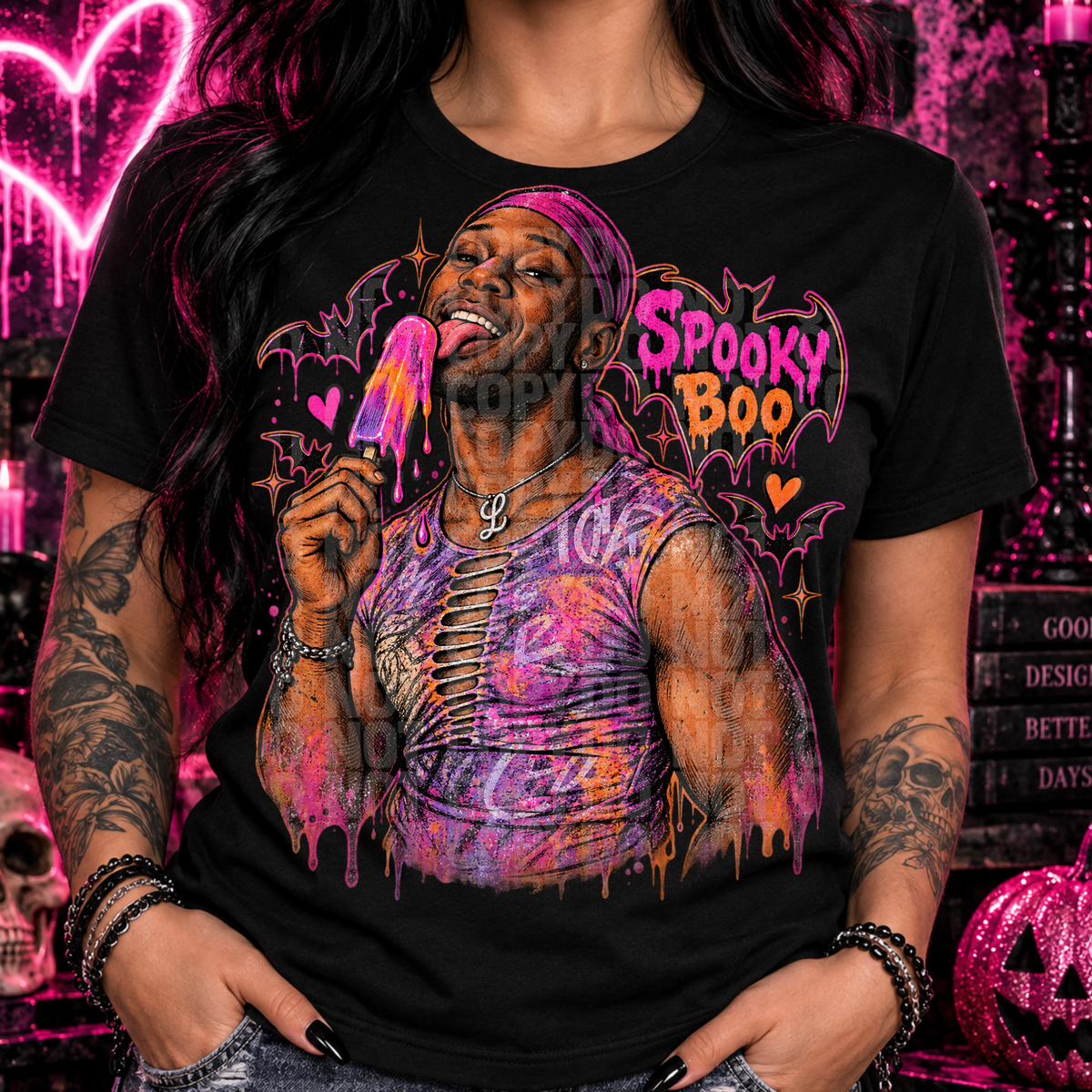 Spooky boo lafyette png digital download