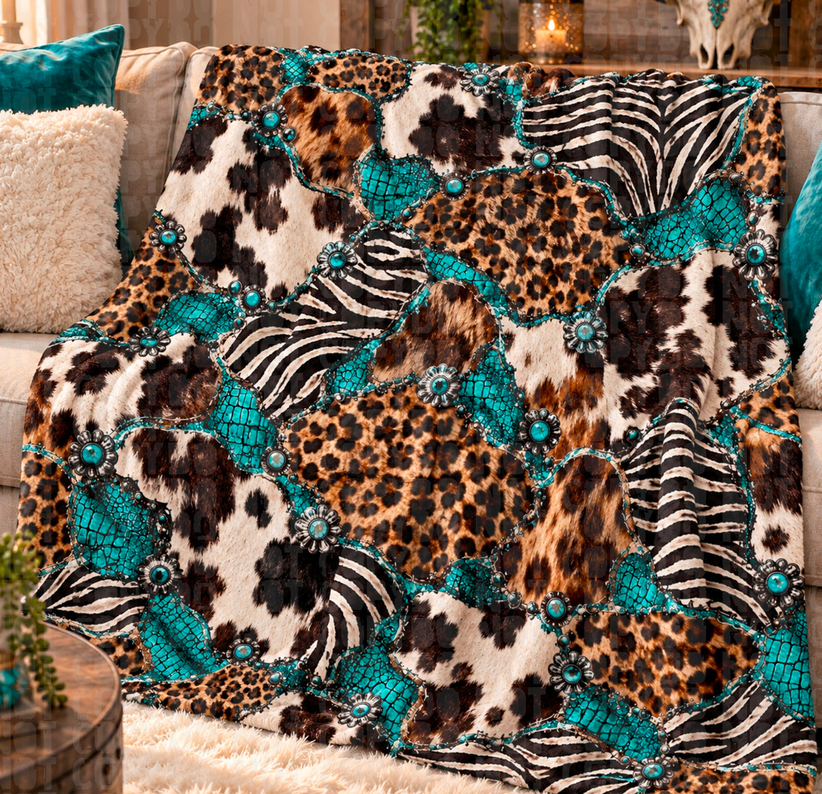 Animal print seamless digital download