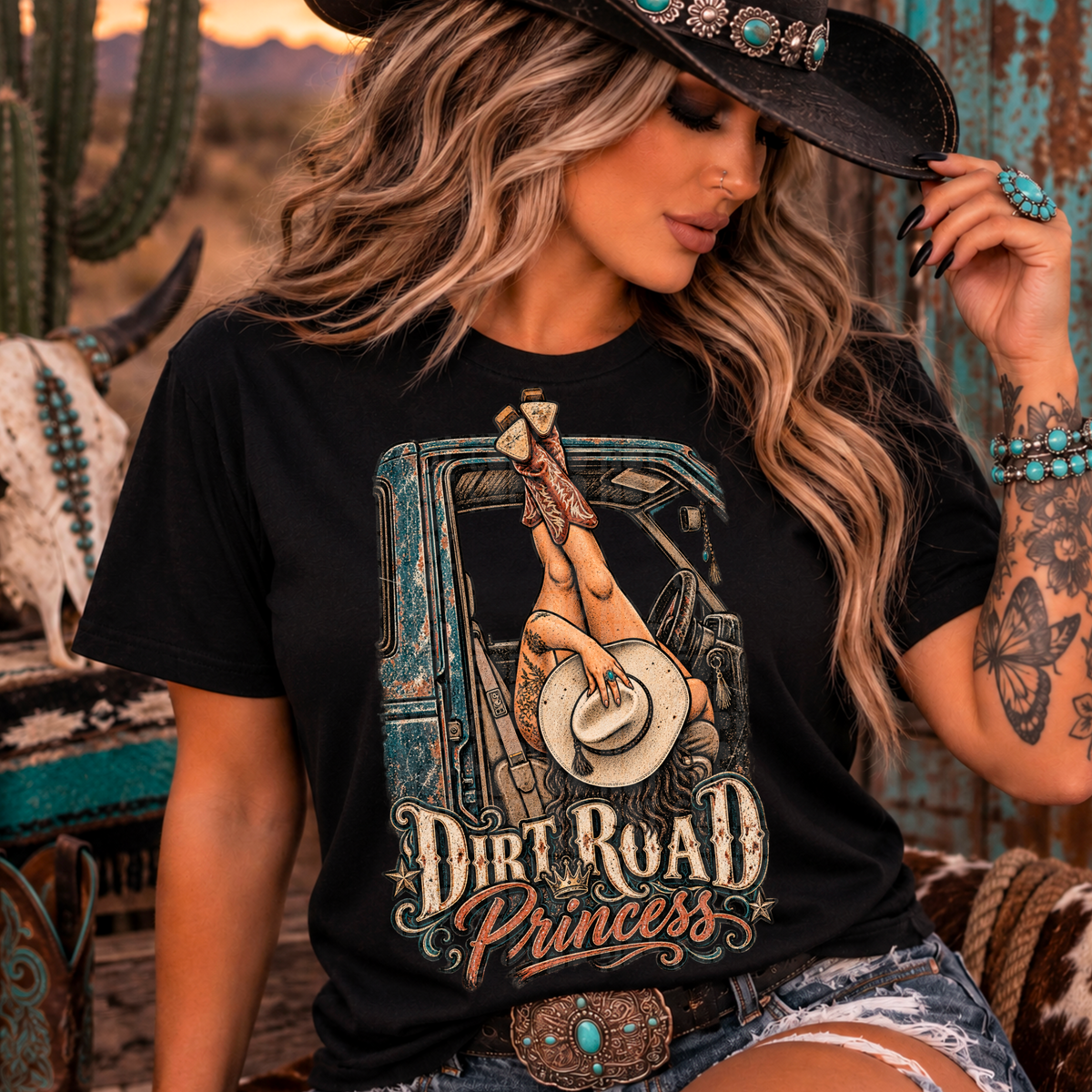 Dirt road proncess png digital download