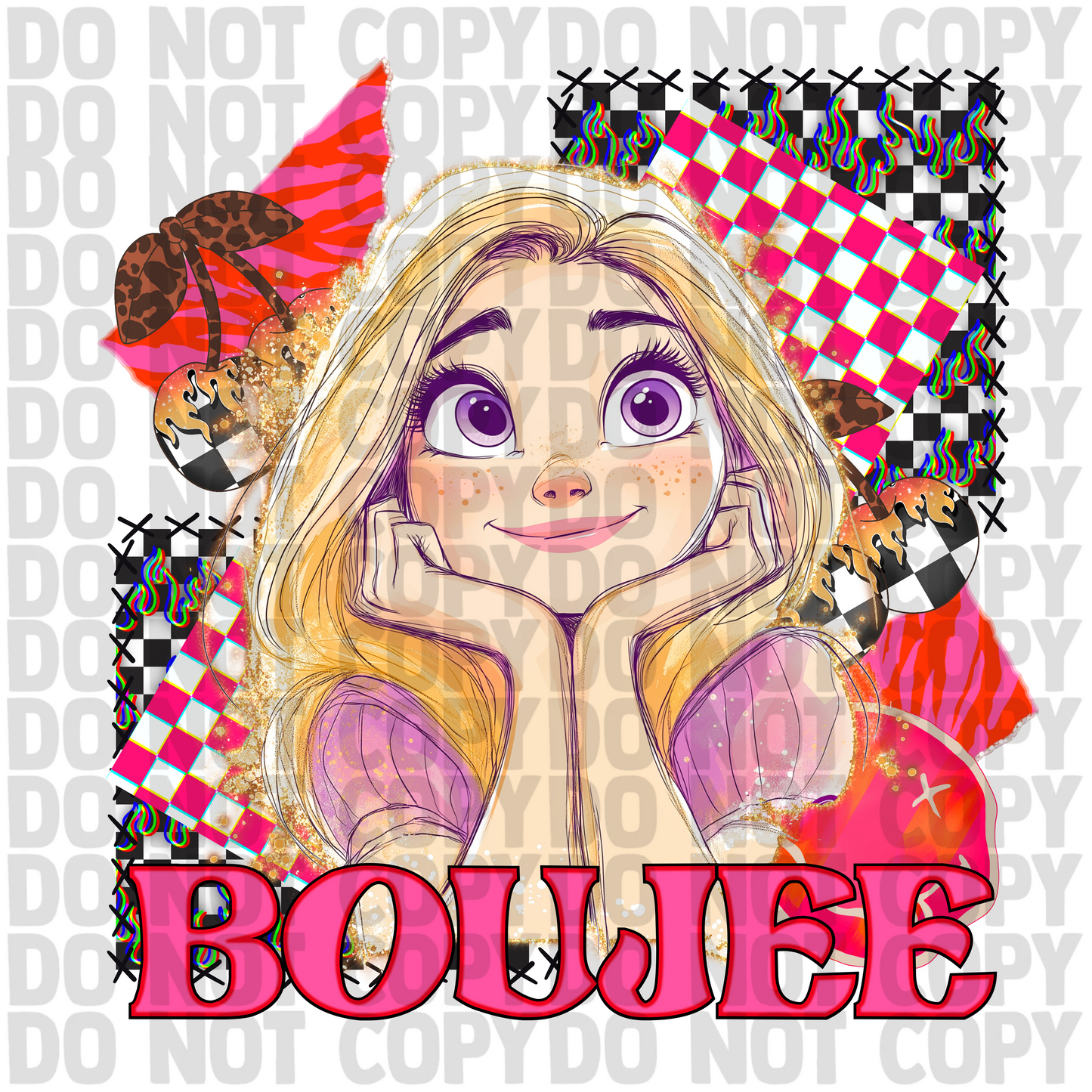 Boujee png digital download