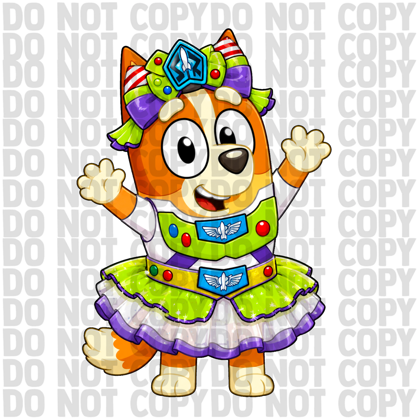 Green girl clipart png digital download