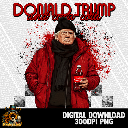 Soda Donald  png digital download