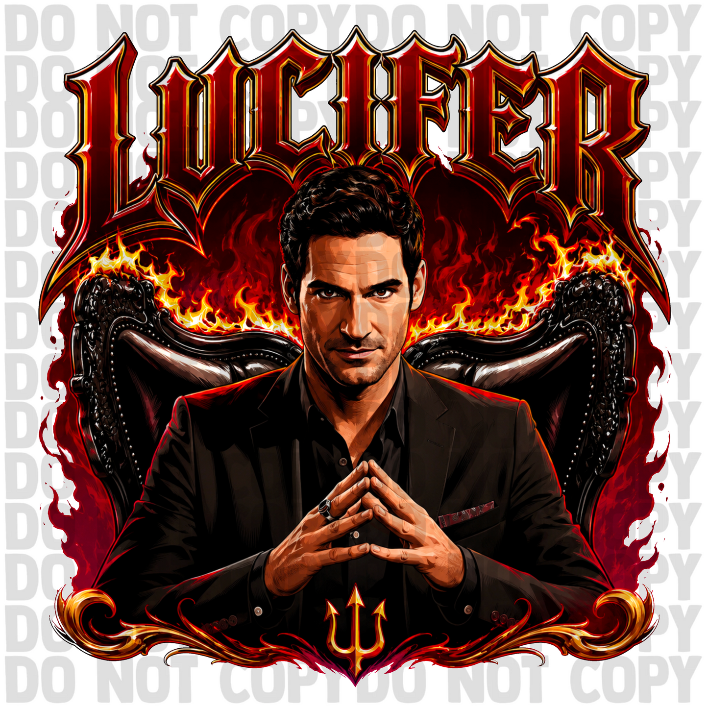 Lucifer png digital download