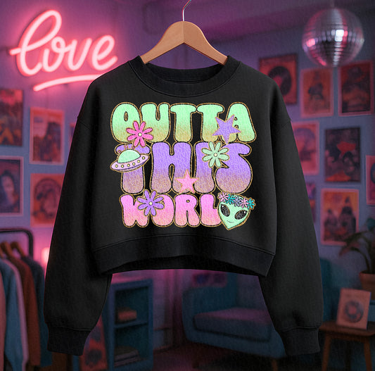 Outta this world png digital download