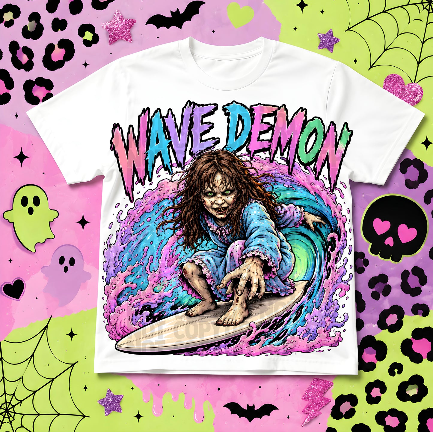 Surfs up spooky collab 20 pngs with Pawsibly perfect designs
