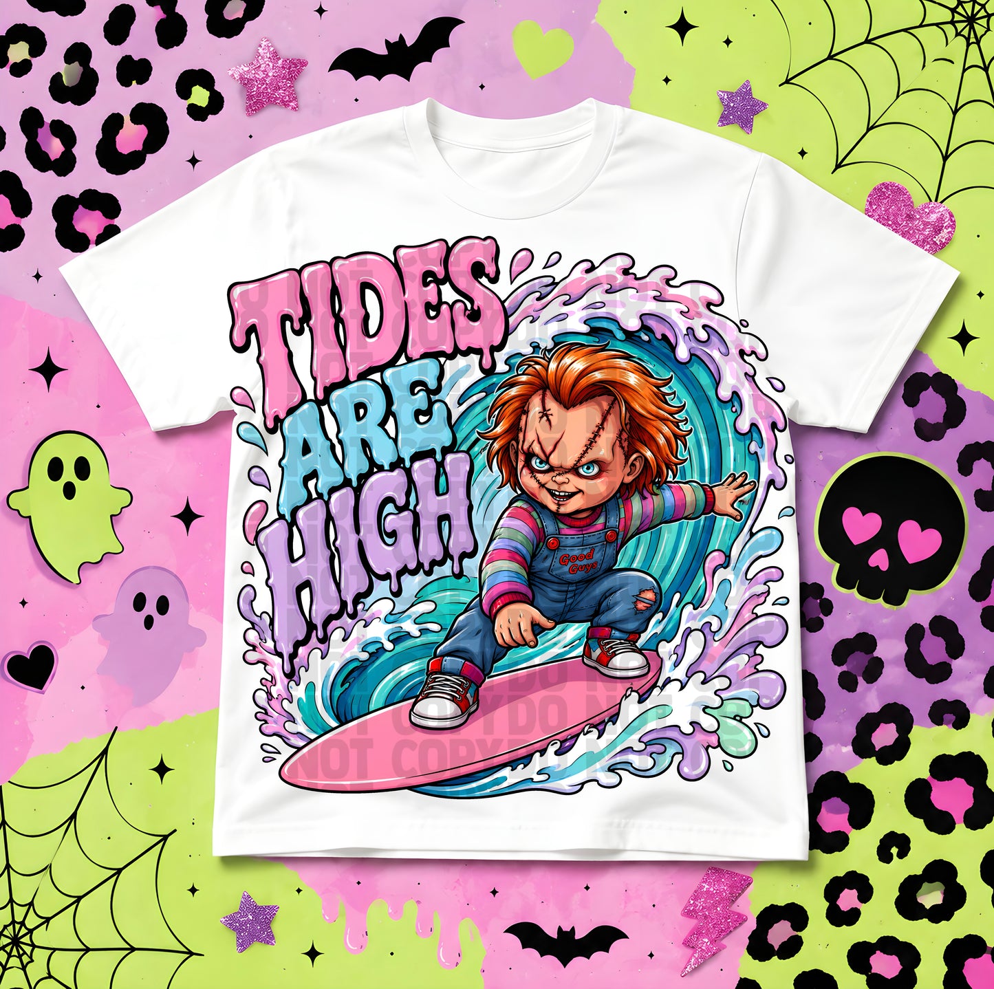 Surfs up spooky collab 20 pngs with Pawsibly perfect designs