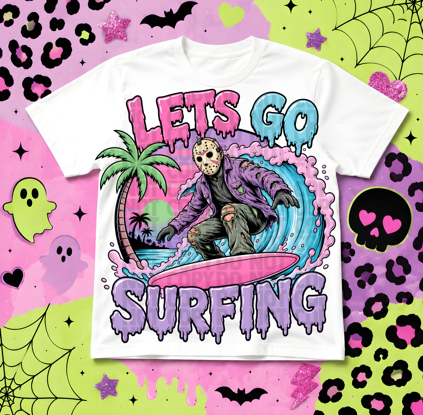 Surfs up spooky collab 20 pngs with Pawsibly perfect designs