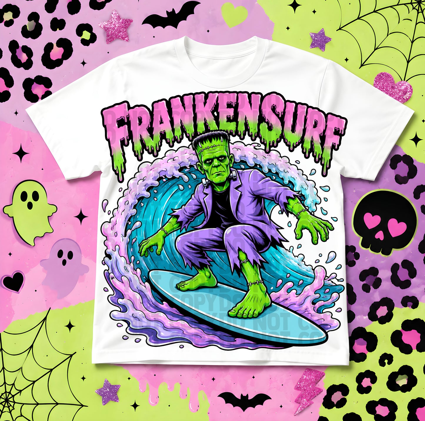 Surfs up spooky collab 20 pngs with Pawsibly perfect designs