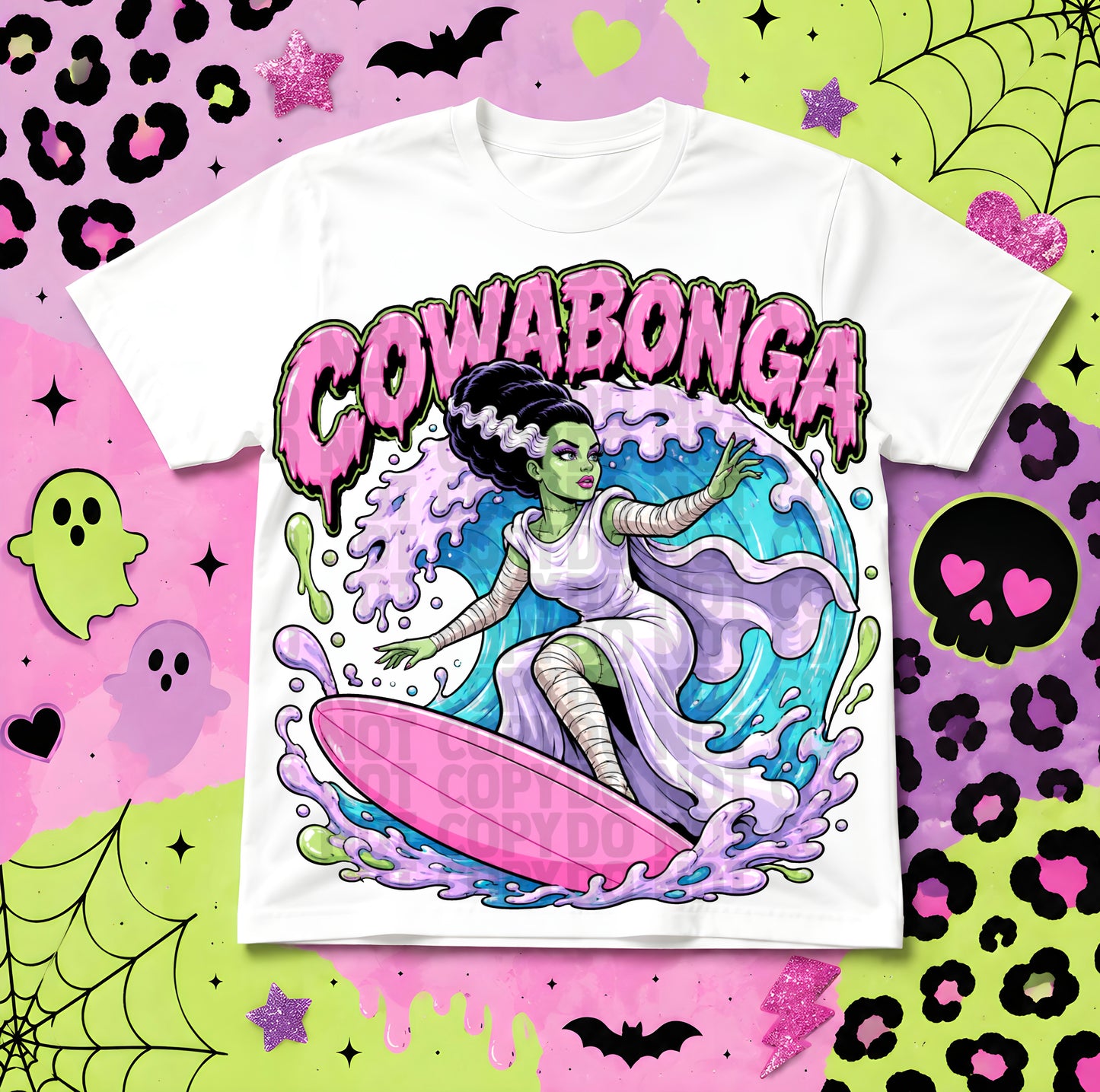 Surfs up spooky collab 20 pngs with Pawsibly perfect designs