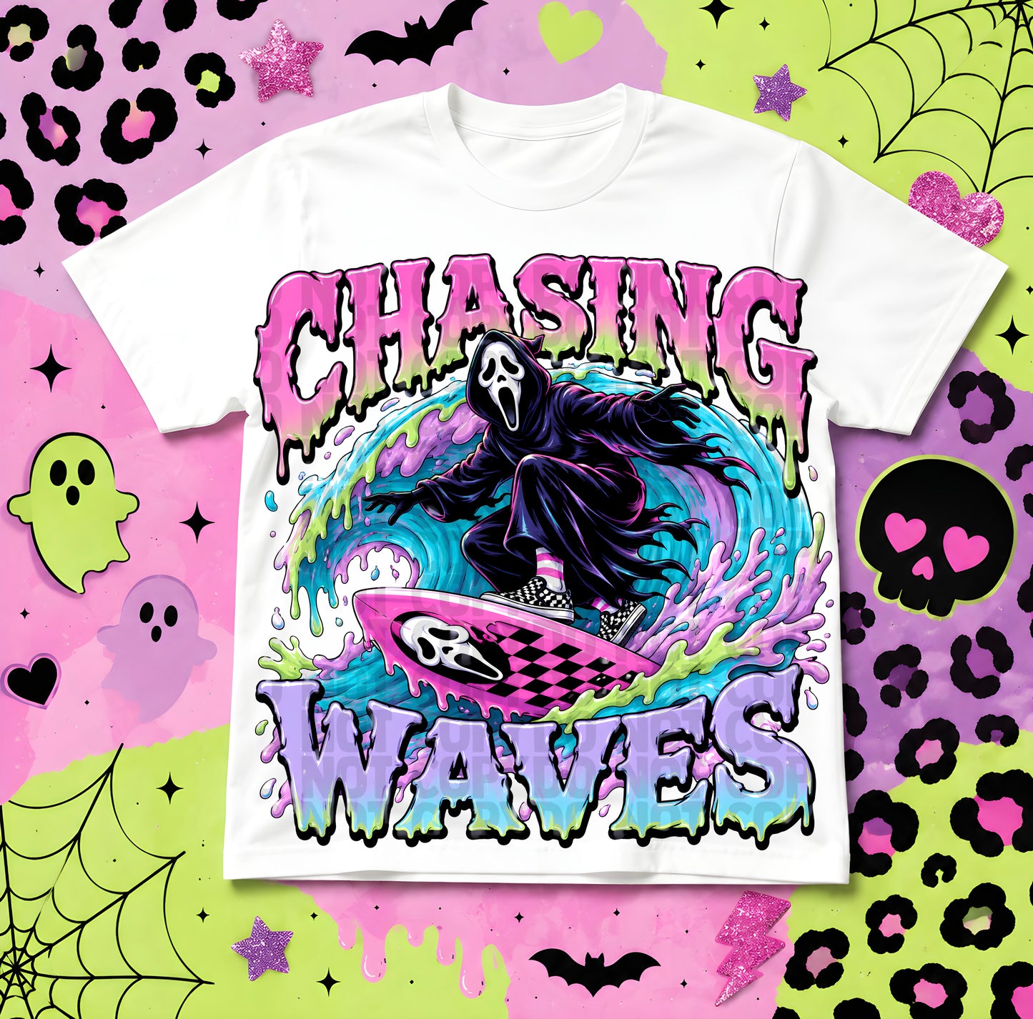 Surfs up spooky collab 20 pngs with Pawsibly perfect designs