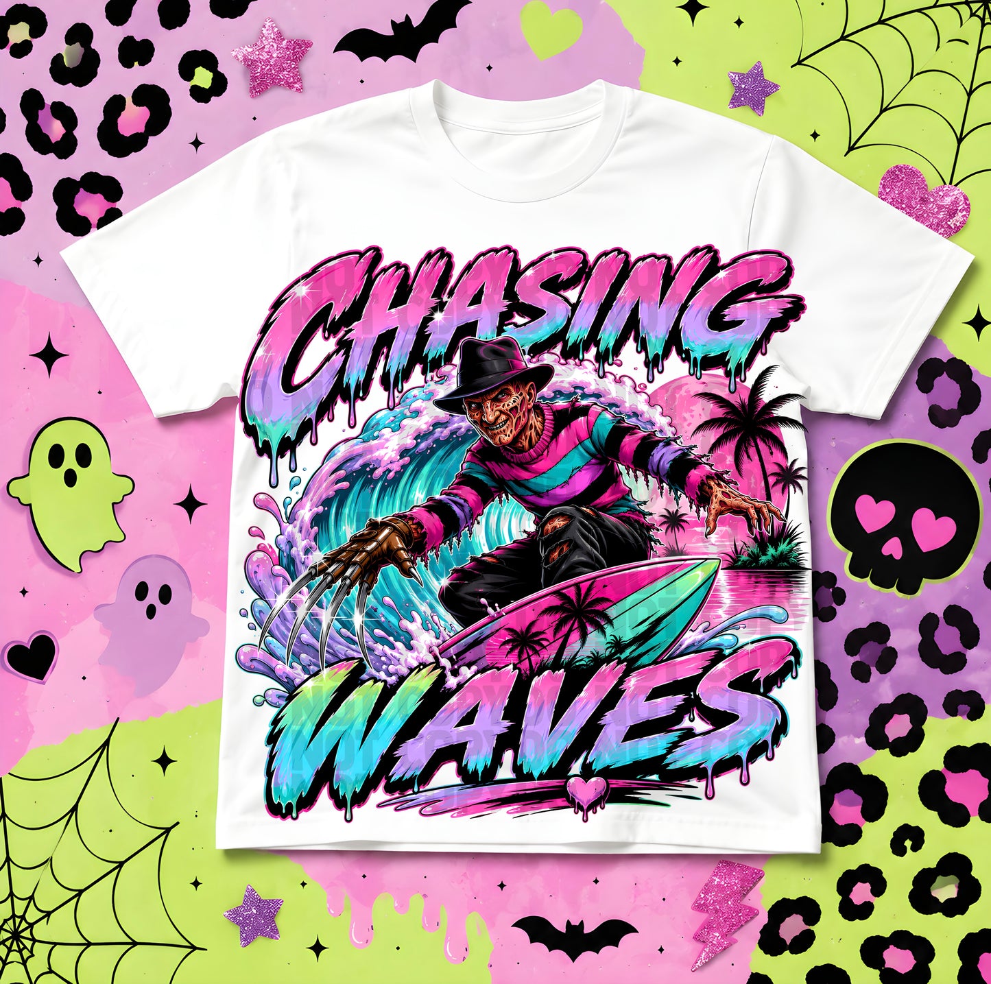 Surfs up spooky collab 20 pngs with Pawsibly perfect designs