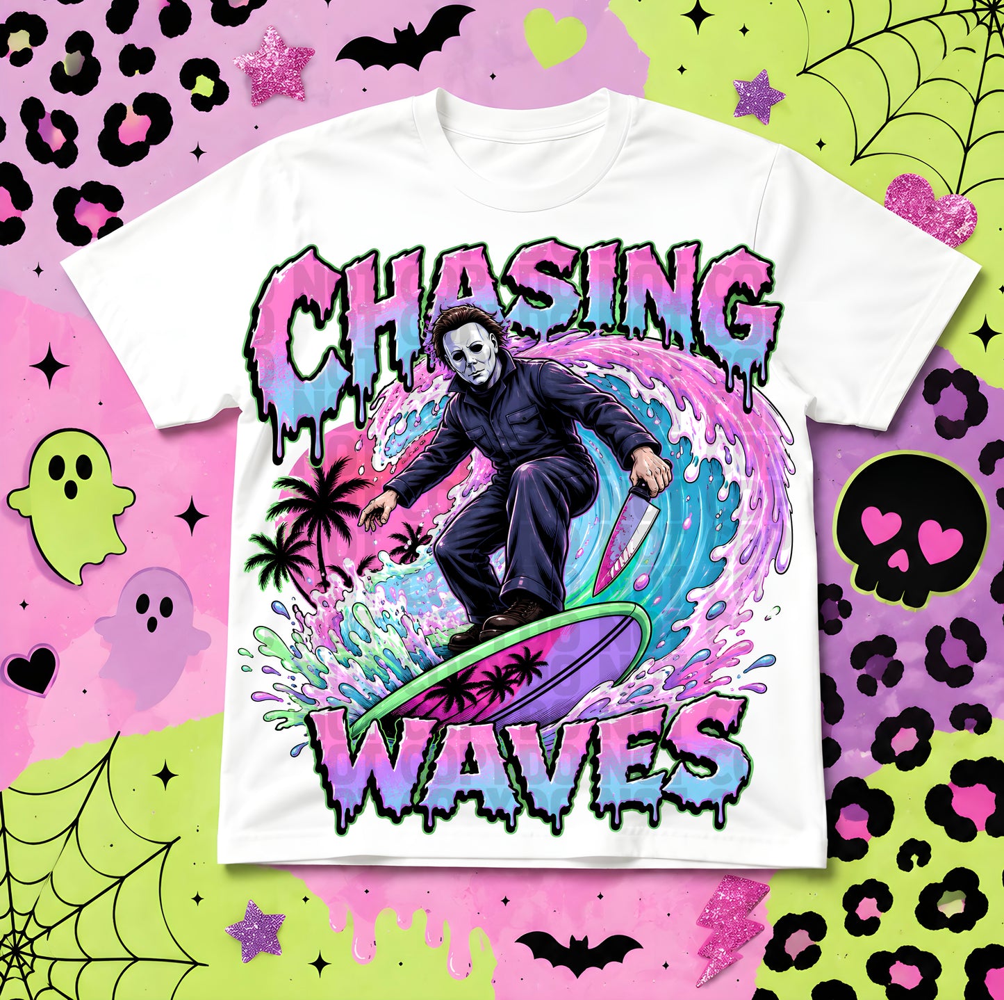 Surfs up spooky collab 20 pngs with Pawsibly perfect designs