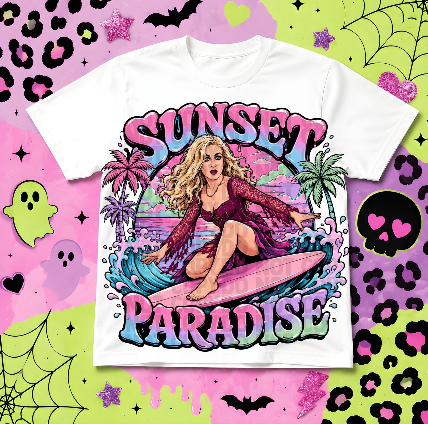 Surfs up spooky collab 20 pngs with Pawsibly perfect designs