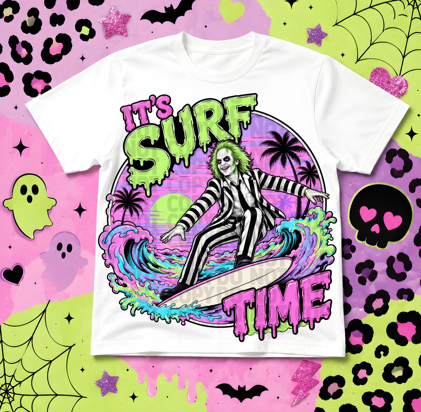 Surfs up spooky collab 20 pngs with Pawsibly perfect designs