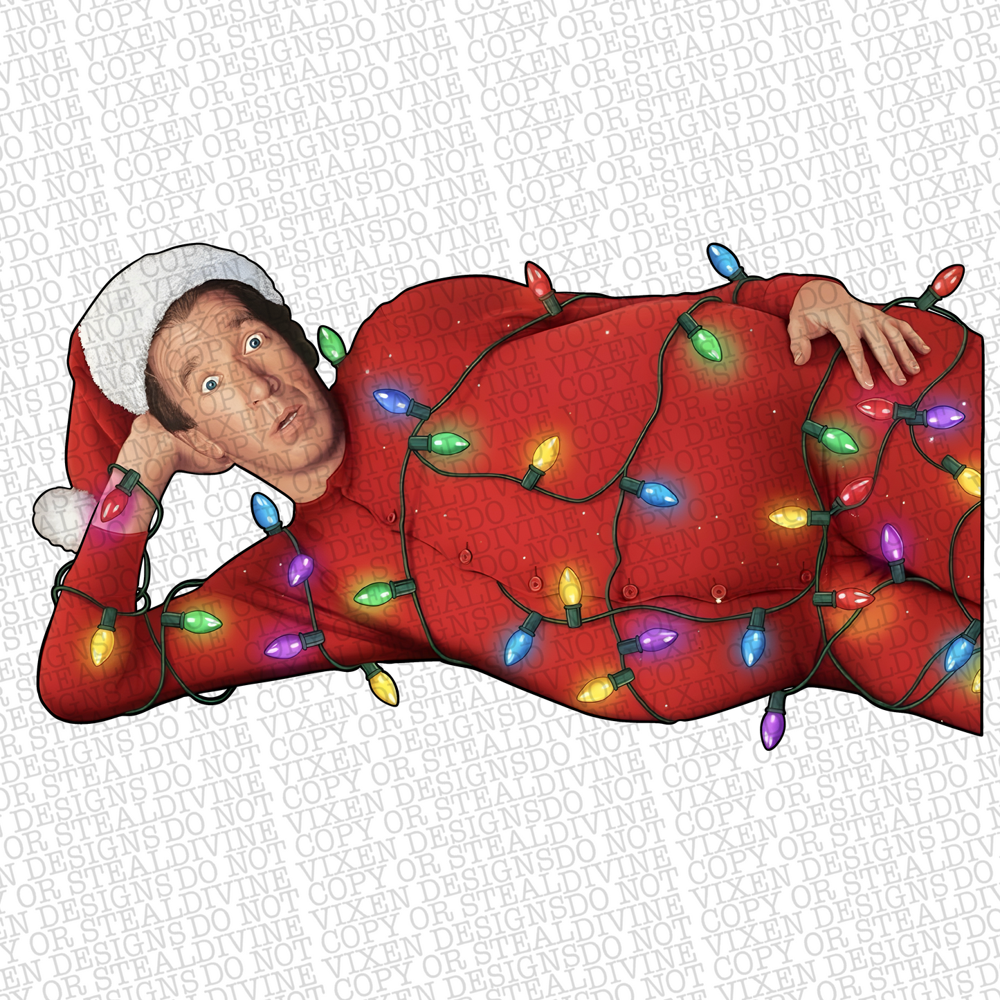 Santa clipart png digital download