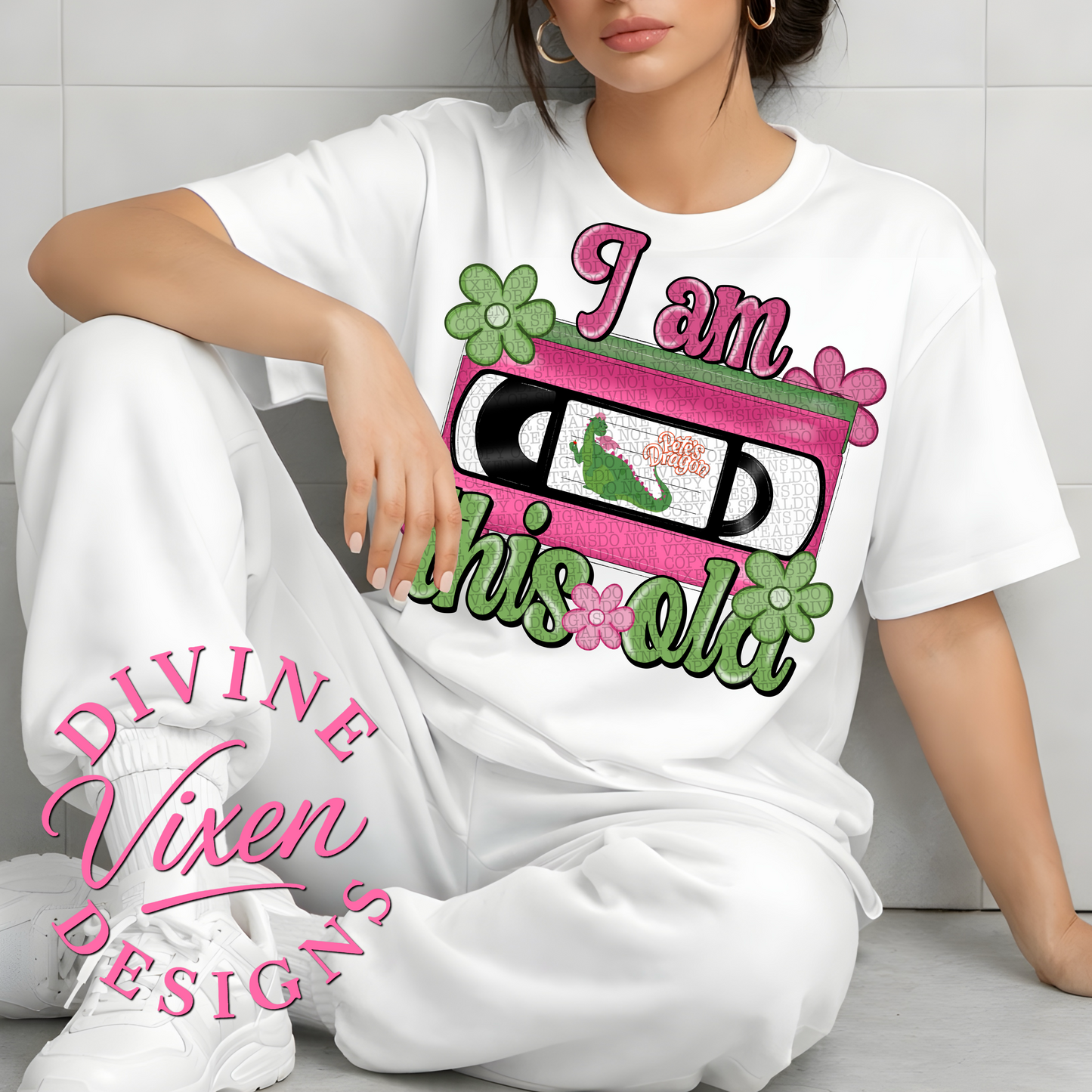 I am this old vhs tape png digital download