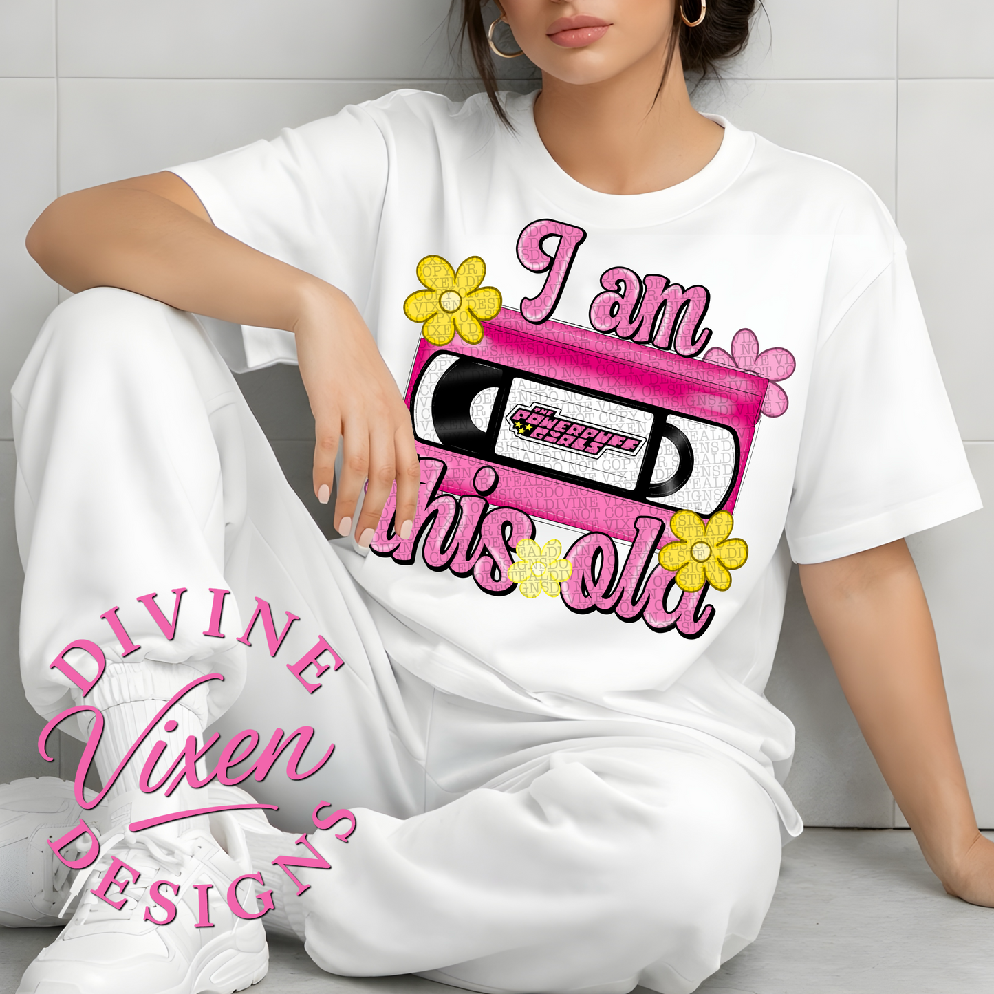 I am this old vhs tape png digital download