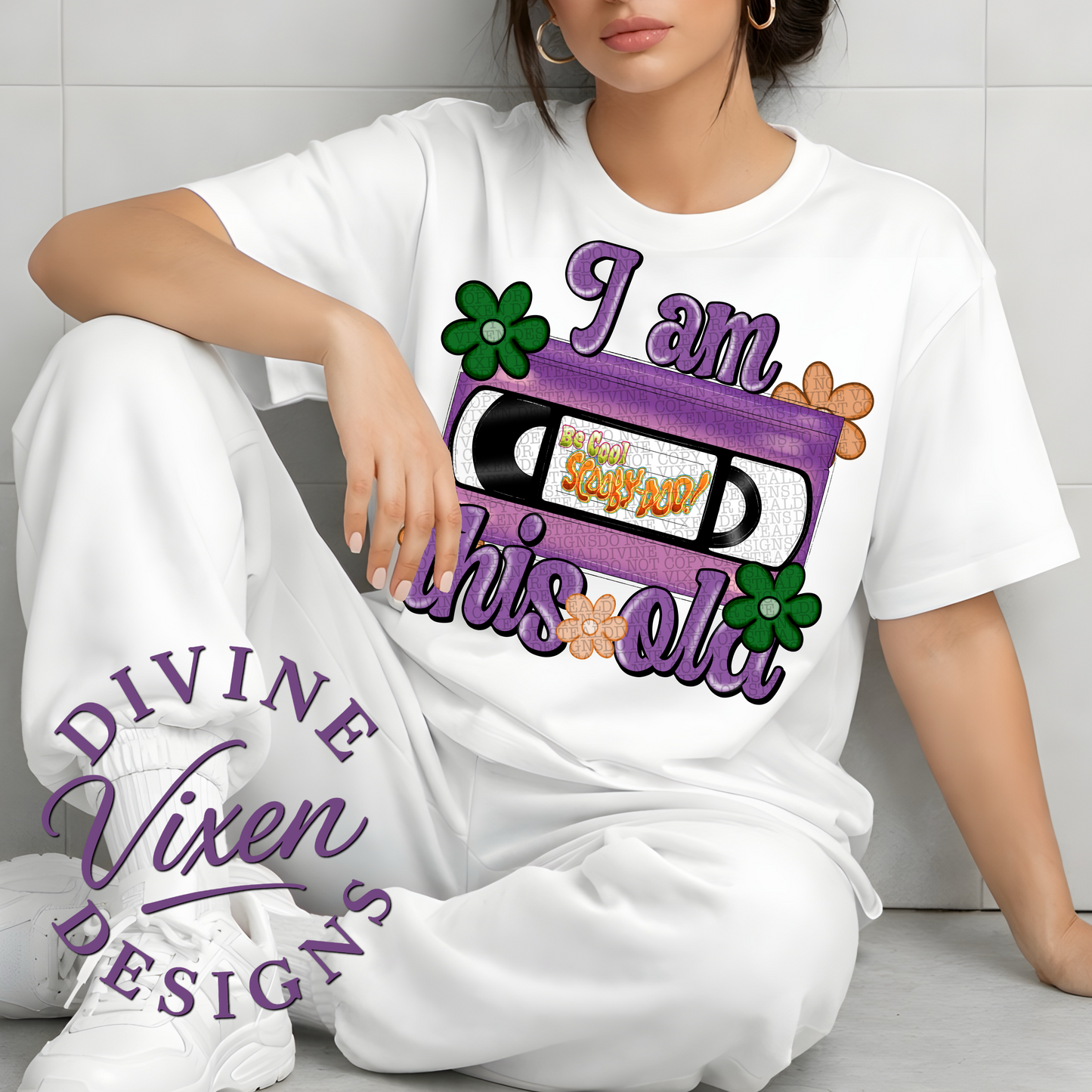 I am this old vhs tape png digital download