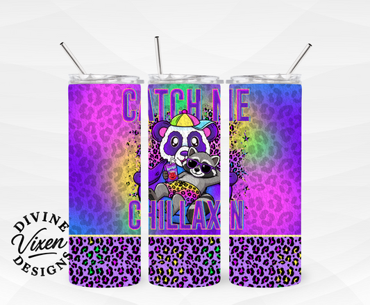 Catch me chillaxin tumbler wrap digital download