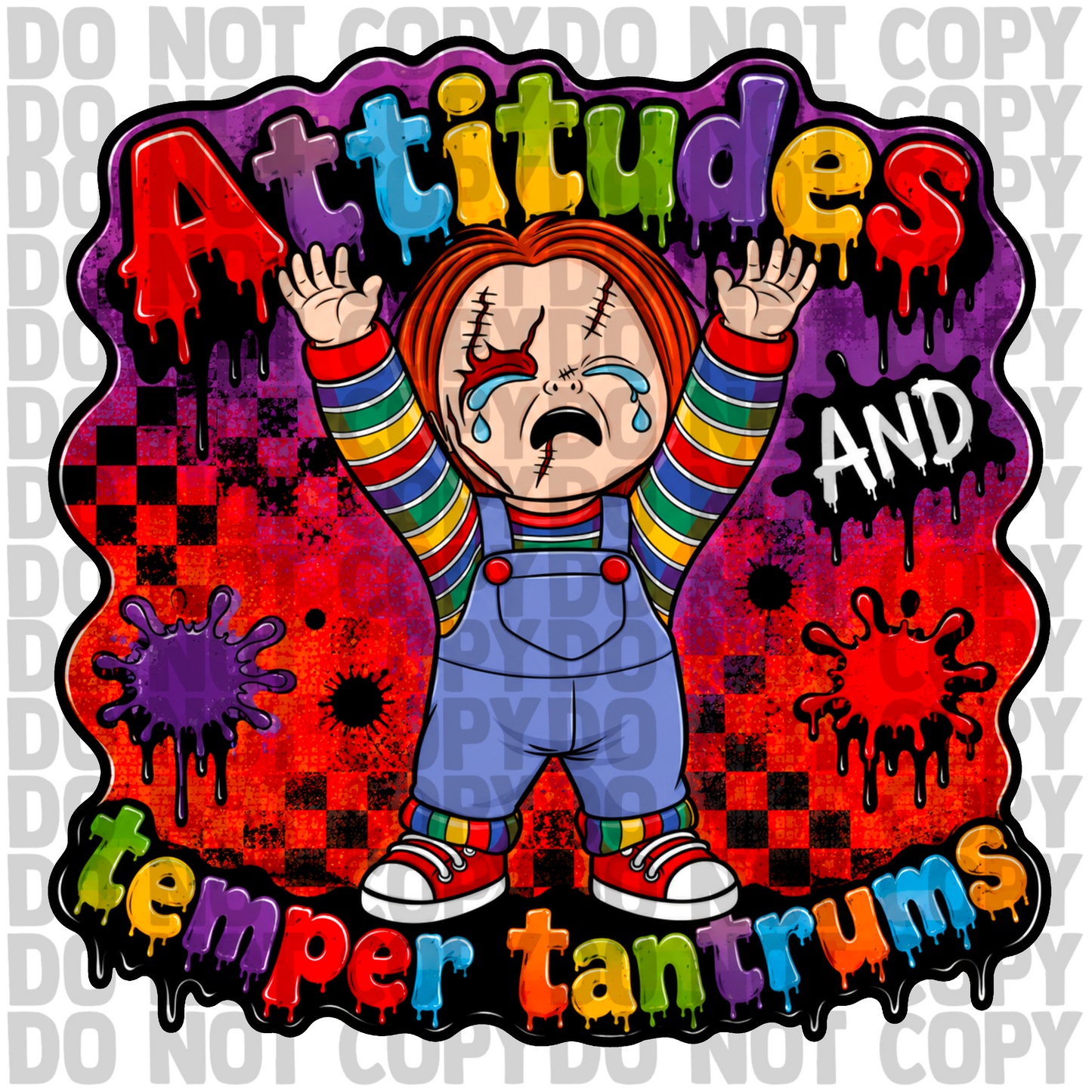 Temper tantrums png digital download