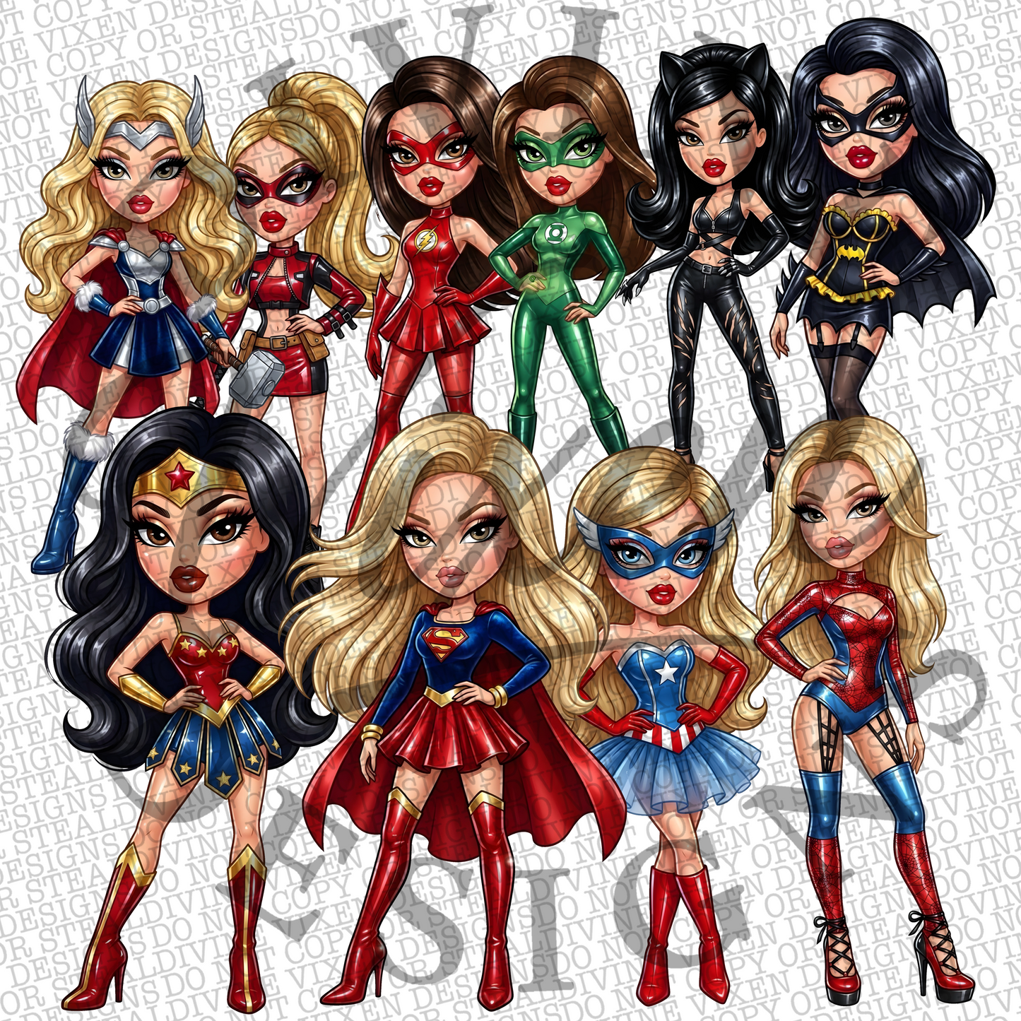 Doll inspired clipart drive