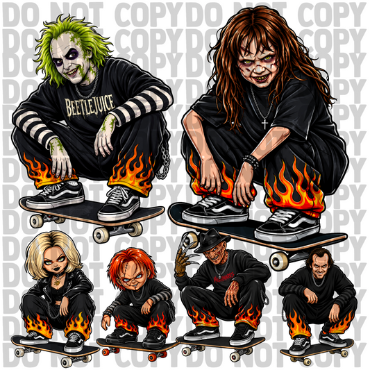 Skater horror bundle 25 pc digital download