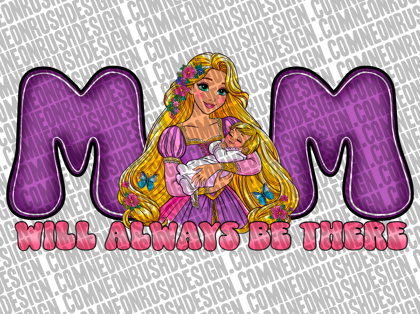 Princess mom solo bundle - 30 files digital download