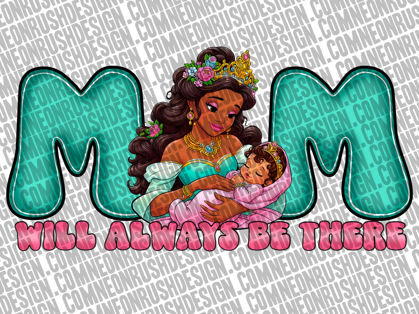 Princess mom solo bundle - 30 files digital download