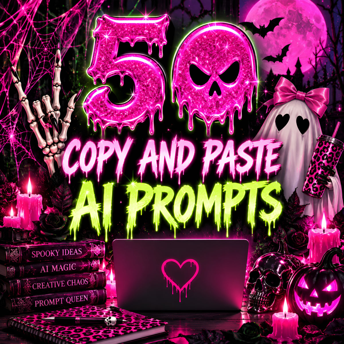 50 copy and paste ai prompts -ebook