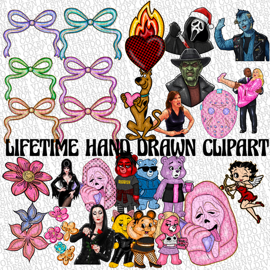 Lifetime hand drawn clipart Drive