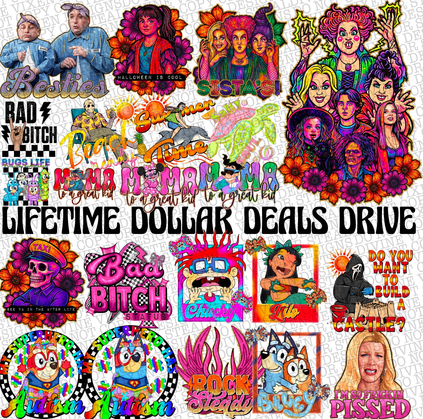 Lifetime dollar deal drive (includes all dollar deals)