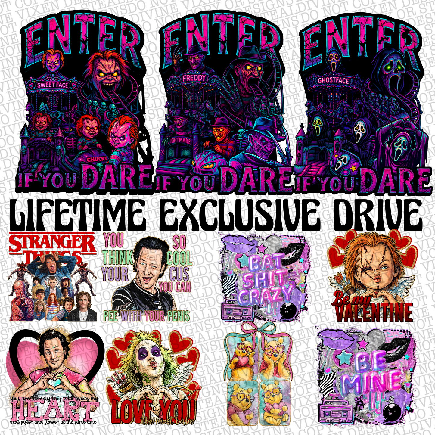 LIFETIME exclusive designs folder All Access Drive