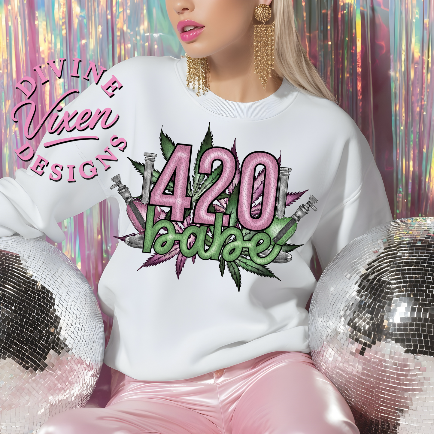 420 babe (2nd vers) png digital download