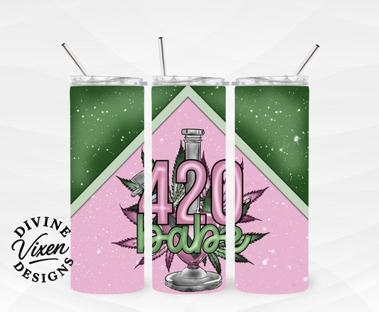 420 babe tumbler wrap tumbler wrap digital download