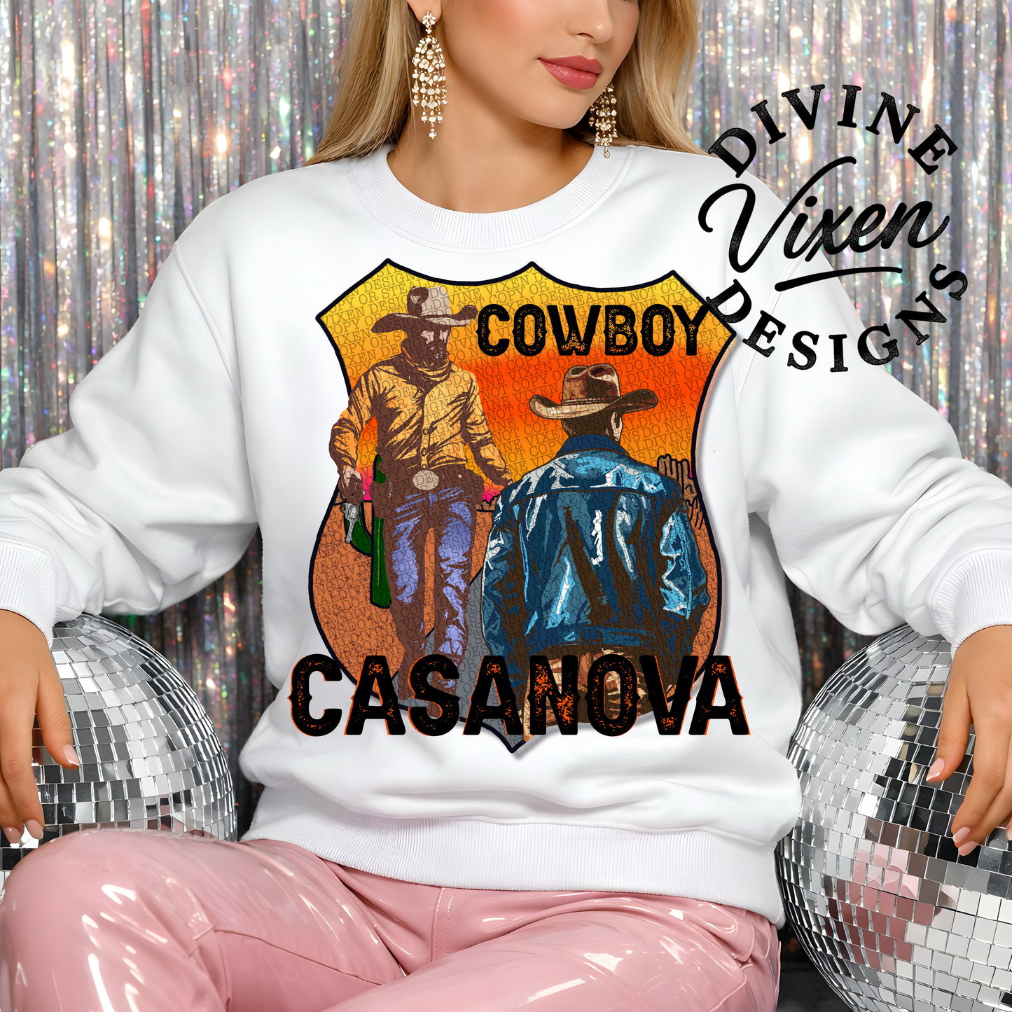 Cowboy casanova png digital download