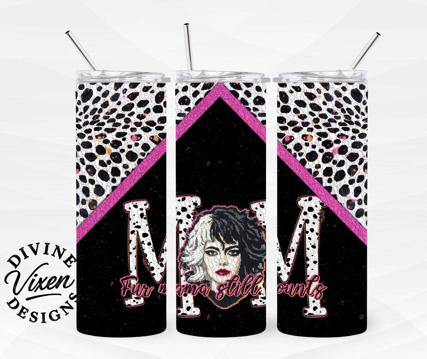 Fur mama tumbler wrap digital download