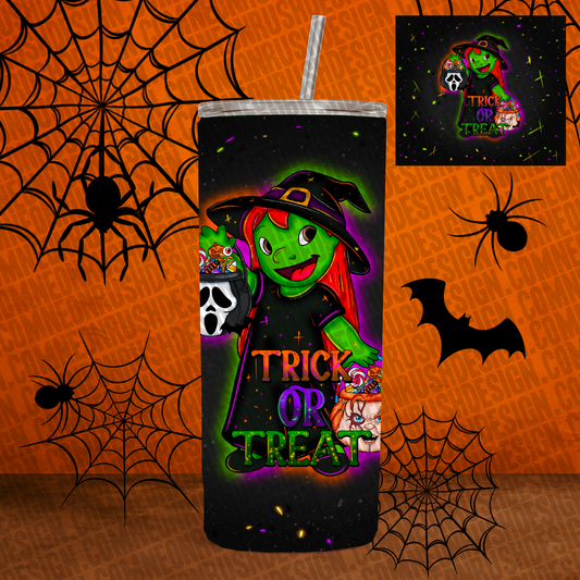 Witch tumbler wrap digital download