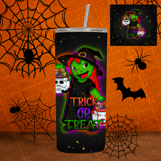 Witch tumbler wrap digital download