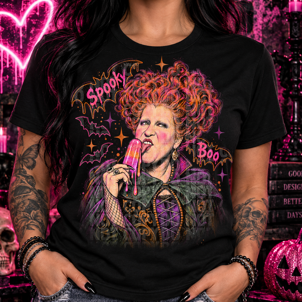 Spooky boo winnie png digital download