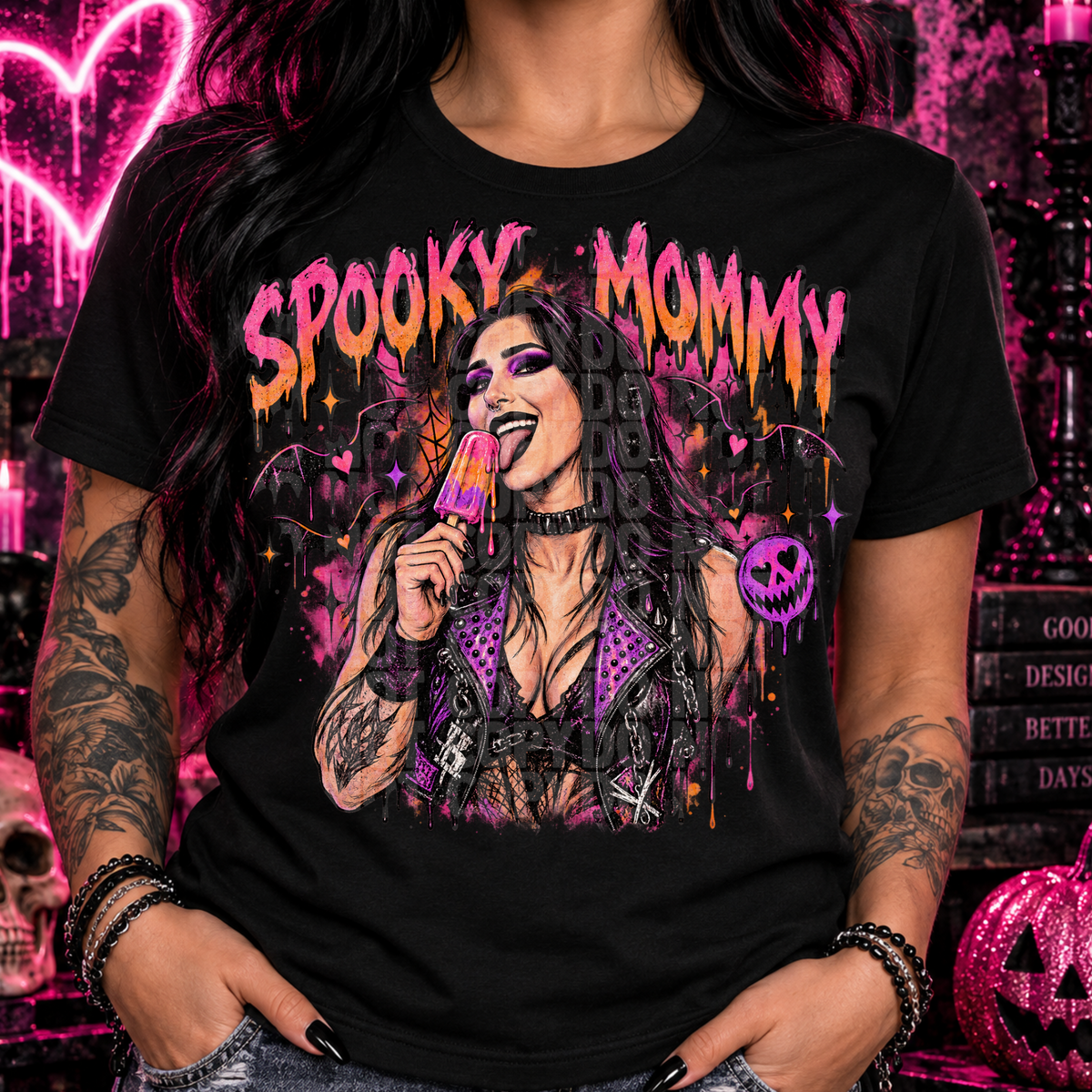Spooky boo rhea png digital download