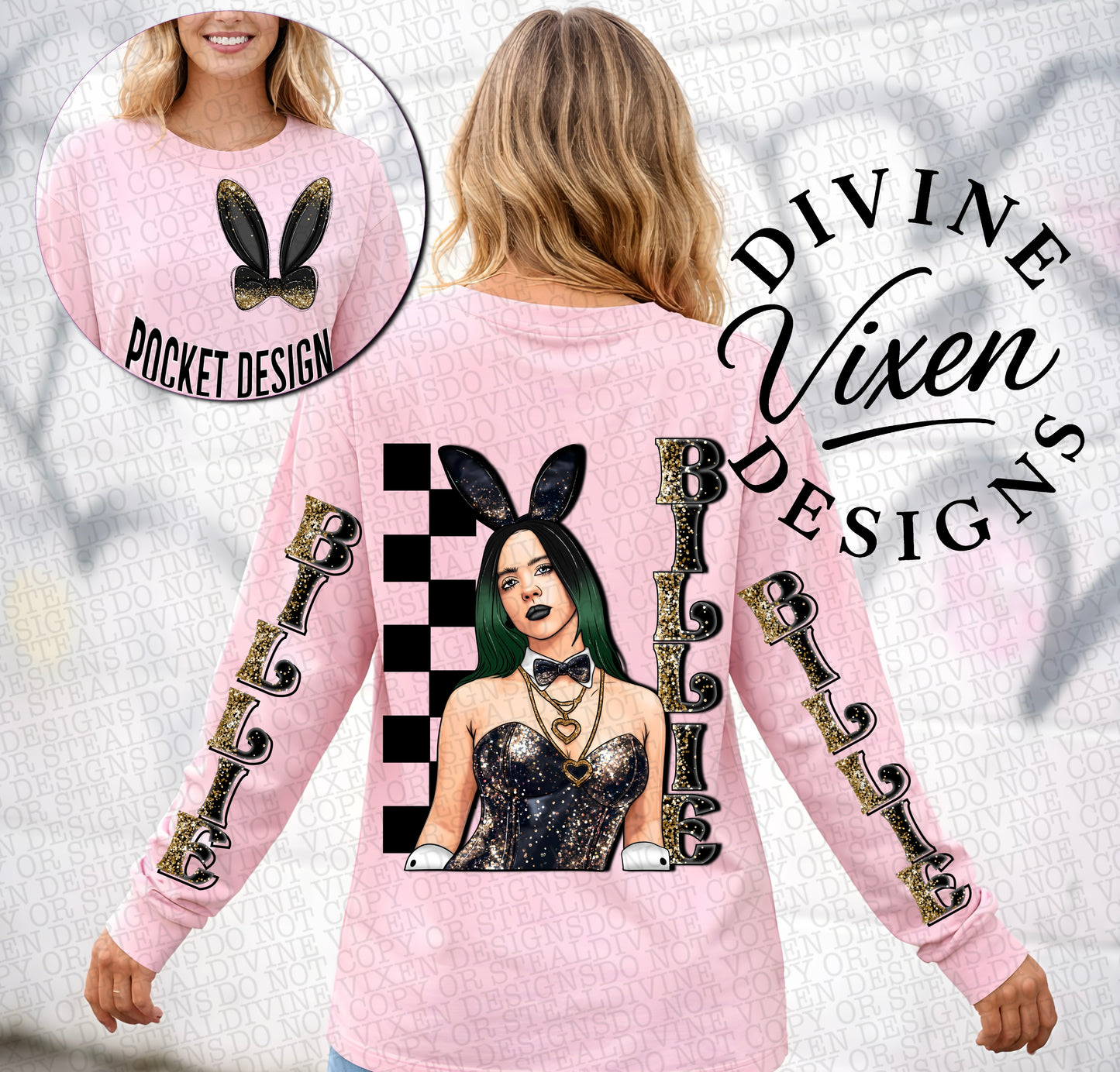 Easter singer, pocket and sleeve Bundle Pack  -  digital download