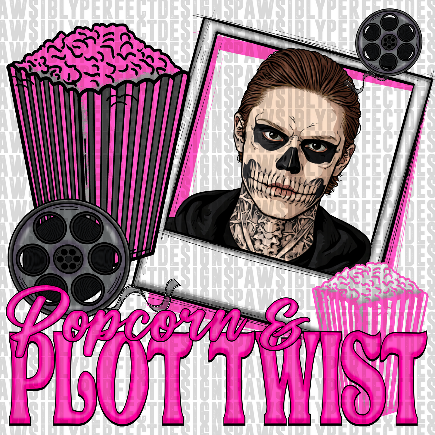 PAWSIBLY perfect tv bundle png digital download