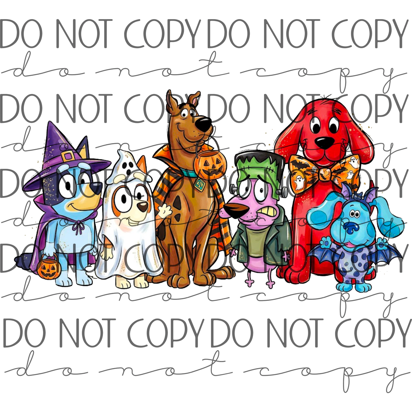 Dog friends Halloween png freebie