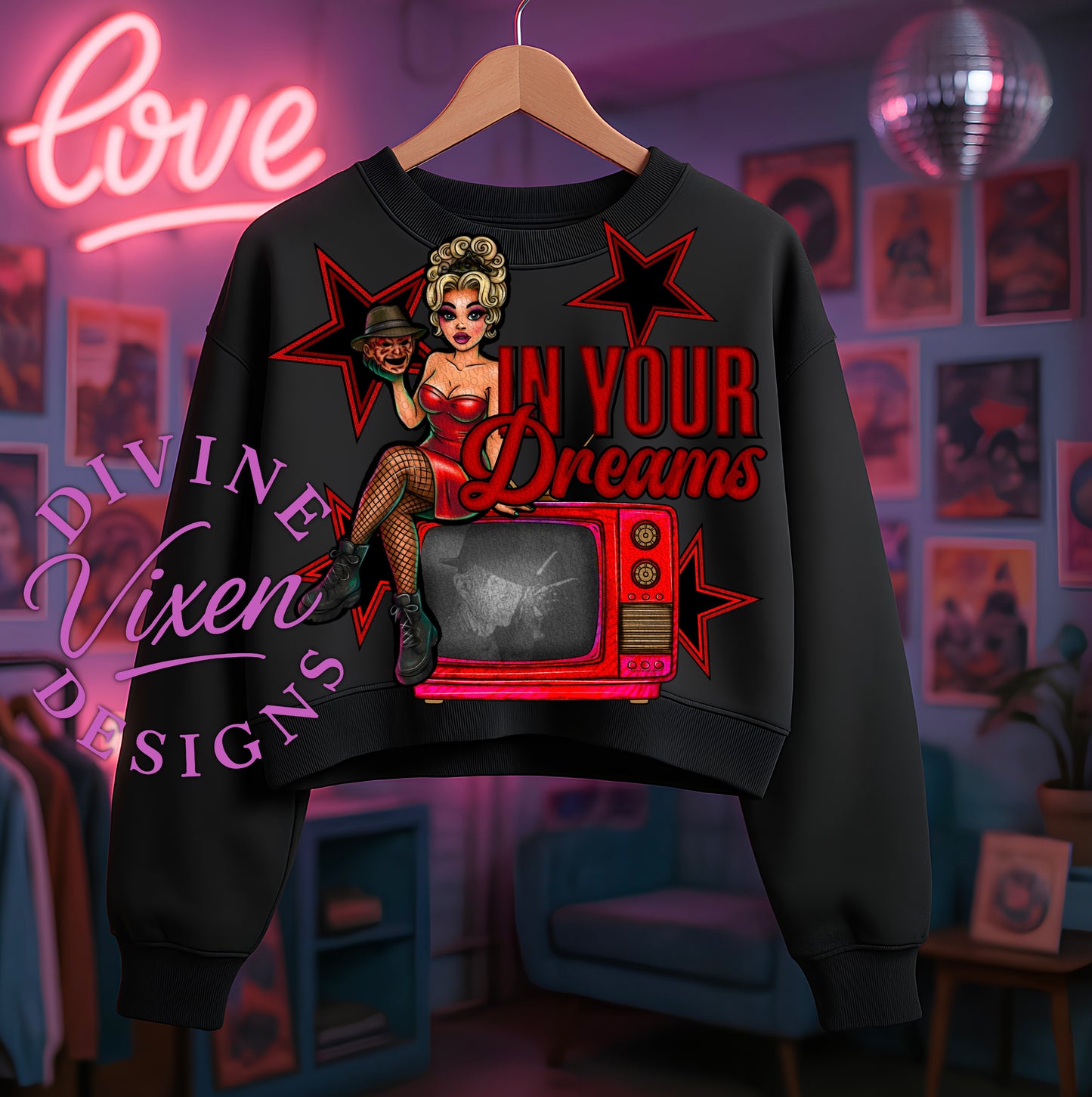 In ur dreams horror pinup Bundle Pack  - 16 x2 files digital download