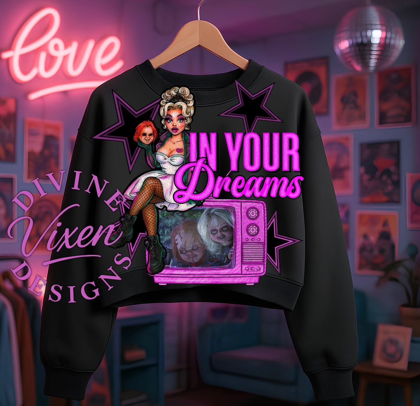 In ur dreams horror pinup Bundle Pack  - 16 x2 files digital download